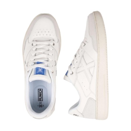 MUNICH 8908114 LEGIT MAN 114 Sneaker Uomo Stringate Bianco 