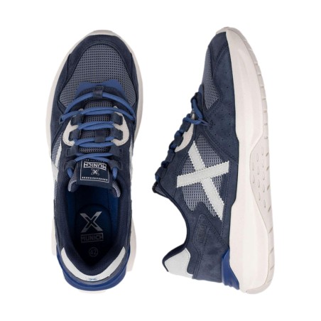 MUNICH 8097019 NEXA 19 Sneaker Uomo Stringate Blu
