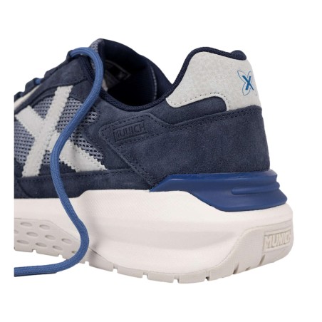 MUNICH 8097019 NEXA 19 Sneaker Uomo Stringate Blu