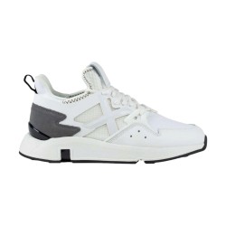 MUNICH 4172106 Clik 106 Sneakers Uomo in Suede e Mesh Bianco