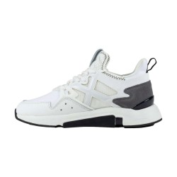 MUNICH 4172106 Clik 106 Sneakers Uomo in Suede e Mesh Bianco 2