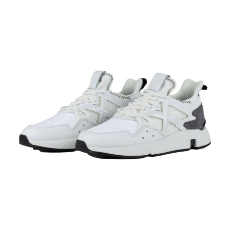 MUNICH 4172106 Clik 106 Sneakers Uomo in Suede e Mesh Bianco