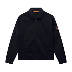 Napapijri A ARRAYANES NP0A4FI4941 Giacca Overshirt in 100% Cotone Nero