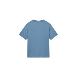 Napapijri  NP0A893EB9A S-NEDLES SS T-Shirt Uomo Mezza Manica Con Logo Ricamato Blu jasper 2