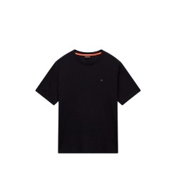 Napapijri  NP0A893E941 S-NEDLES SS T-Shirt Uomo Mezza Manica Con Logo Ricamato Black Beauty