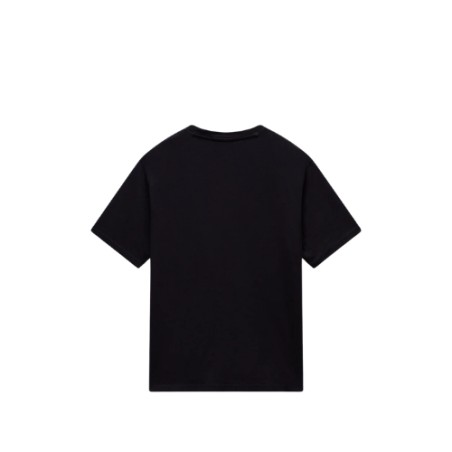 Napapijri  NP0A893E941 S-NEDLES SS T-Shirt Uomo Mezza Manica Con Logo Ricamato Black Beauty