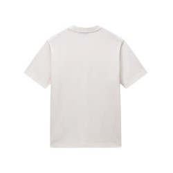 Napapijri  NP0A4FGYN1A1 S-LODESTASR SS T-Shirt Mezza Manica Uomo White Whisper 2