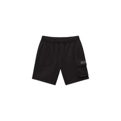 Napapijri  NP0A4I599411 N-BOX LOGO CARGO Bermuda Uomo Con Tascone Laterale Black Beuaty