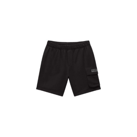 Napapijri  NP0A4I599411 N-BOX LOGO CARGO Bermuda Uomo Con Tascone Laterale Black Beuaty