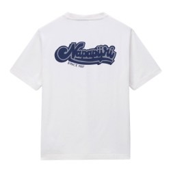 Napapijri NP0A4G64N1A1 S-ZINC SS T-Shirt Uomo Mezza Manica Con Logo Stampato Fronte Retro White  2