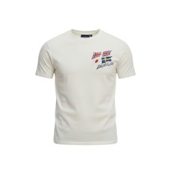 Napapijri  NP0A4FZB0021 S-MAHSA SS T-Shirt Mezza Manica Uomo Bright White