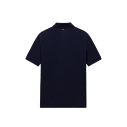 Napapijri NP0A4GB41761 ELBAS JERSEY Polo Uomo Manica Corta in Cotone Blu Marine  2