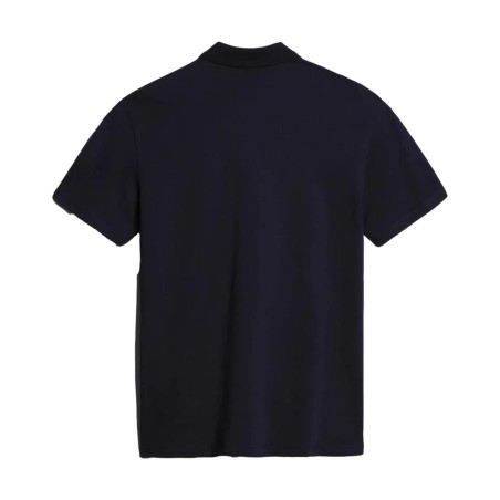 Napapijri NP0A4H8B1761 Ealis SS SUM Polo Uomo Manica Corta in Cotone Blu Marine 