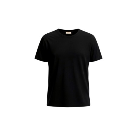 BLASH BS1710018 T-Shirt Donna Manica Corta in Jersey Nero