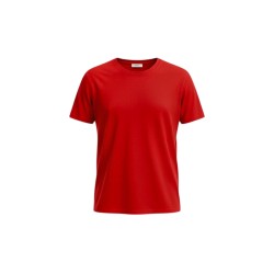 BLASH BS1710018 T-Shirt Donna Manica Corta in Jersey Rosso India