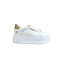 Alviero Martini 1a Classe Z 1342 300E Sneaker Donna Platform Stringato Bianco Geo Classic