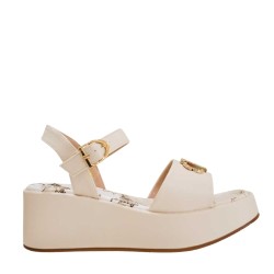 Alviero Martini 1a Classe Z 1388 9662 Sandalo Donna con Zeppa Media Beige 