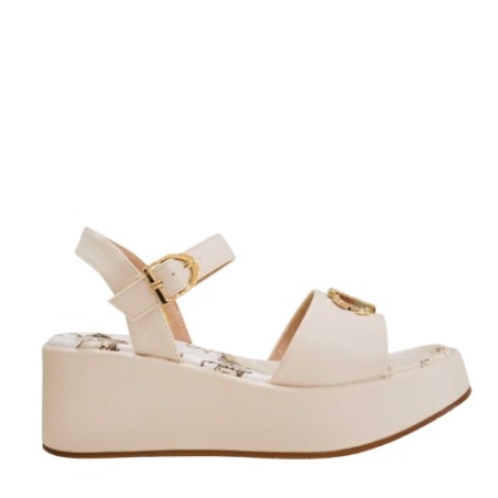 Alviero Martini 1a Classe Z 1388 9662 Sandalo Donna con Zeppa Media Beige 
