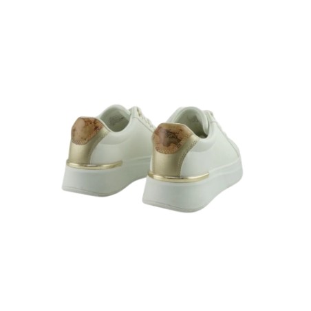 Alviero Martini 1a Classe Teen N 2426 0289 Sneaker Gioiello Donna Stringato Bianco Beige Geo
