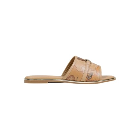 Alviero Martini 1a Classe Teen N 2450 0371 Ciabatta Donna Beige Geo