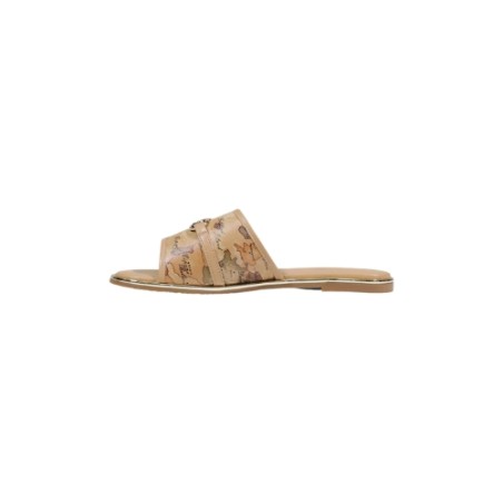 Alviero Martini 1a Classe Teen N 2450 0371 Ciabatta Donna Beige Geo