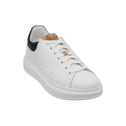 Alviero Martini 1a Classe Z U196 578B Sneaker Uomo Stringato Bianco Nero 2