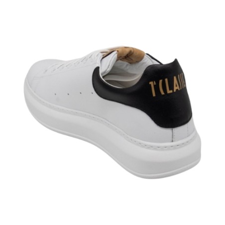 Alviero Martini 1a Classe Z U196 578B Sneaker Uomo Stringato Bianco Nero