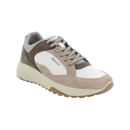 IGI&CO 1119922 Sneakers Uomo Stringate Beige Bianco