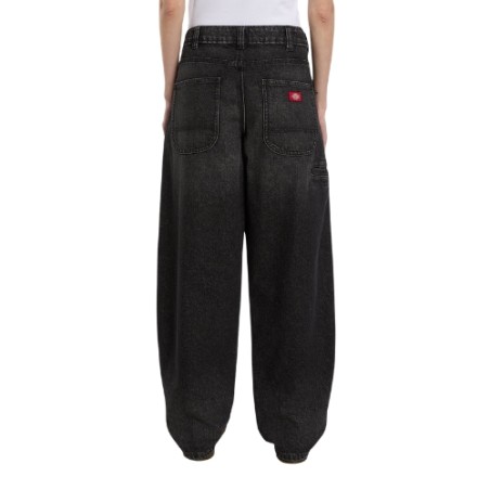 Dickies DK0A885JL241 957 LOOSE TAPERED WORK Jeans Donna Nero