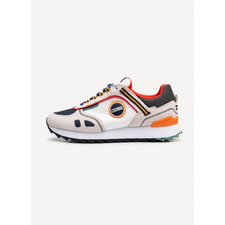 COLMAR TRAVIS SPORT DIVISION 109 Sneakers Uomo Stringate White Multicolor