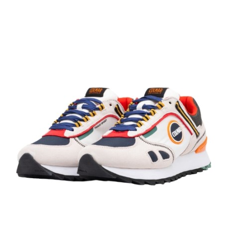 COLMAR TRAVIS SPORT DIVISION 109 Sneakers Uomo Stringate White Multicolor