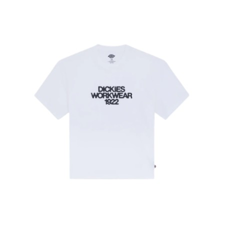 Dickies DK0A88890WH1 TORREY SS TEE T-Shirt Uomo con Scritta White