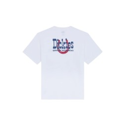 Dickies DK0A88JV0WH1 VERNAL SS TEE T-Shirt Uomo Con Logo Stampato Bianco 2
