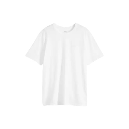 LEVI'S 005GX-0000 ORIGINAL TEE T-Shirt Uomo con Logo Ricamato Bianco