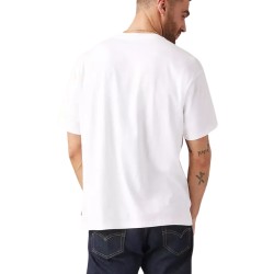 LEVI'S 000RY-0000 VINTAGE BATWING T-Shirt Uomo con Logo Frontale Bianco 2