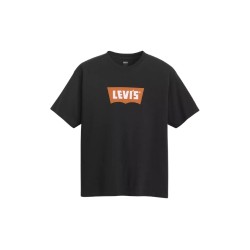 LEVI'S 000RY-0004 VINTAGE BATWING T-Shirt Uomo con Logo Frontale Nero