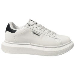 Refrigue SMOKY 001 Sneakers Uomo Stringate White Black
