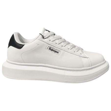 Refrigue SMOKY 001 Sneakers Uomo Stringate White Black