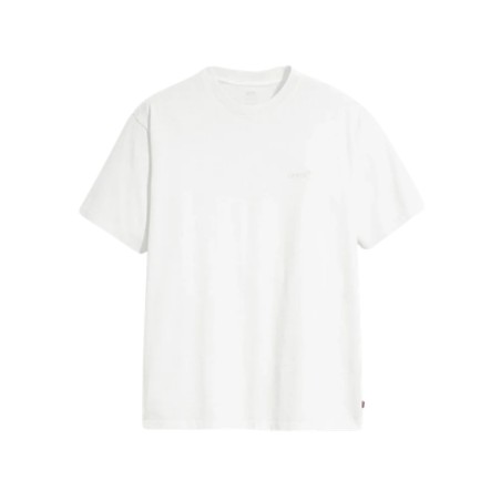 LEVI'S A0637-0000 RED TAB VINTAGE TEE T-Shirt Uomo con Logo Ricamato Bianco