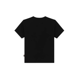 Dickies DK0A88FDBLK1 LOOSE WAVE SS TEE T-Shirt Donna con Logo Frontale Nero 2