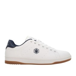 Lumberjack 102268568 REA Scarpe Uomo Sneakers Stringate Bianco Blu