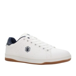 Lumberjack 102268568 REA Scarpe Uomo Sneakers Stringate Bianco Blu 2