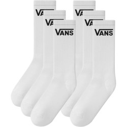 VANS VN000QCBWHT1 CLASSIC CREW Calze Unisex 6PCK White