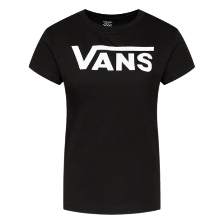 VANS VN0A3UP4BLK FLYING V CREW TEE T-Shirt Donna Nero