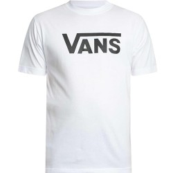 VANS VN000RA1WHT CLASSIC SS T-Shirt Uomo Bianco