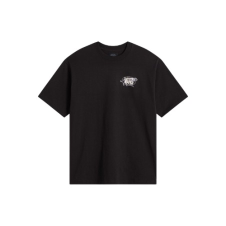 VANS VN000XHTBLK1 AWAKEN TIGER SS T-Shirt Uomo Nero