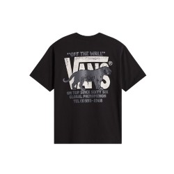 VANS VN000XHTBLK1 AWAKEN TIGER SS T-Shirt Uomo Nero 2