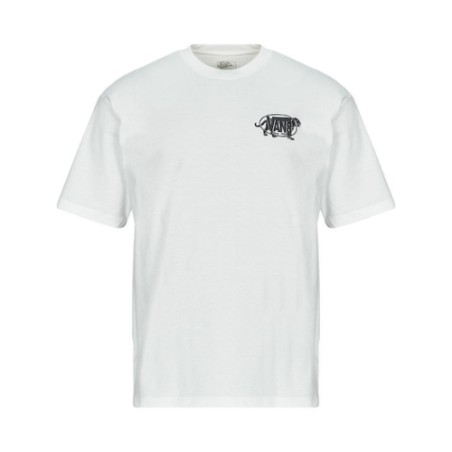 VANS VN000XHTWHT1 AWAKEN TIGER SS T-Shirt Uomo Bianco