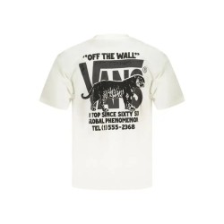 VANS VN000XHTWHT1 AWAKEN TIGER SS T-Shirt Uomo Bianco 2