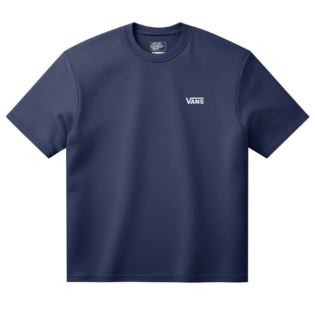 VANS VN000R9XFOB LEFT CHEST SS T-Shirt Uomo Blu